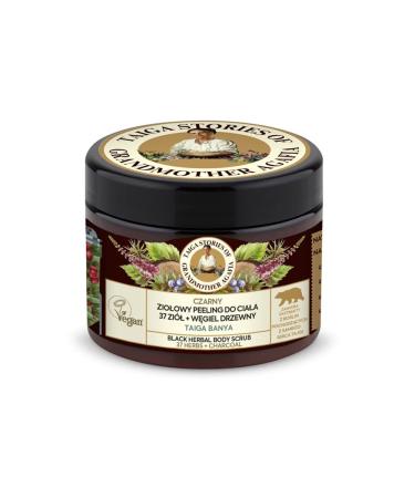 Taiga stories. Black heBabushka Agafjal body scrub 300 ml