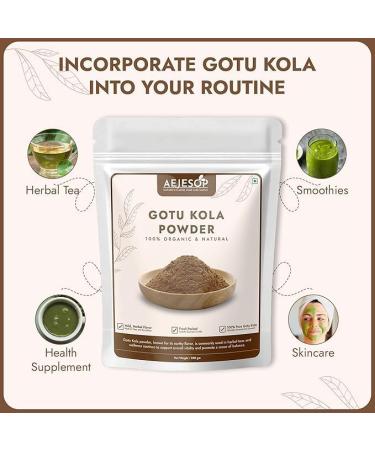 AEJESOP Organic Gotu Kola Powder 7oz (200g) - Buy Online on GoSupps.com