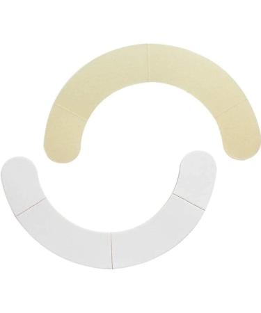 20PCS Hydrocolloid Skin Barrier Strips Ostomy Pressure Sensitive Tape Paste Care Products Stoma Appendage Spuntape Curved Anti-Leak Skin Barrier Fixing Strips Tape Supply 1215 (Color : Hydrocolloid)