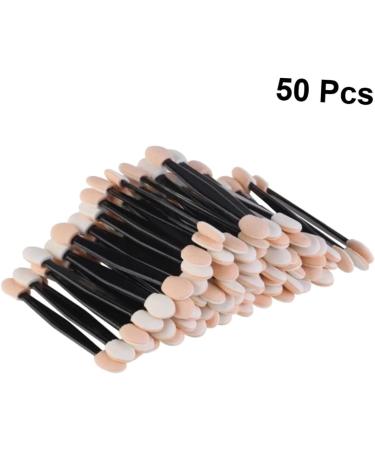 FOMIYES 150 Pcs double sided makeup brush Professional Double- End Eyeshadow Makeup Tools eye shadow Size 1x3pcs Blackx3pcs - Buy Online on GoSupps.com