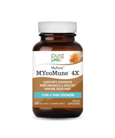 Pure Essence MyPure MYcoMune 4X 60 Vegi-Caps