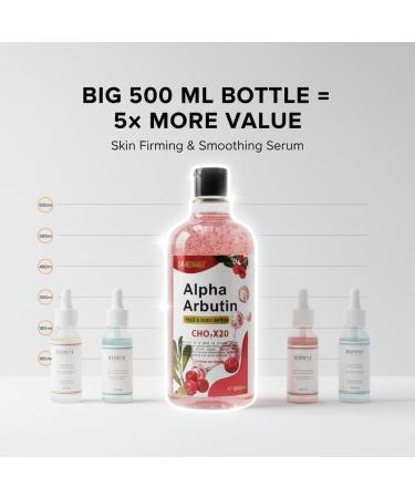 Nielies Alpha Arbutin Serum 500ml | Lightweight Full-Body Serum for Hydration Skin Softening & Daily Conditioning - Buy Online on GoSupps.com