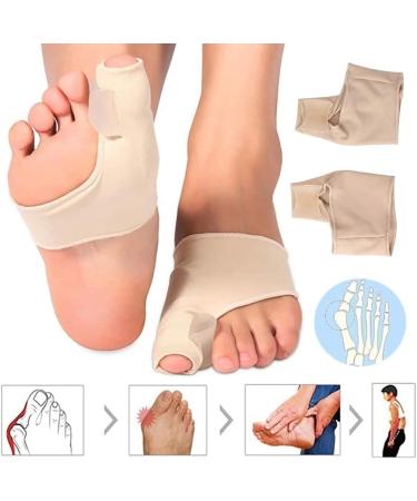 Jycch Toe Separator & Valgus Corrector - Fabric Gel Protector for Small Feet - Protects Adjusts & Comforts Your Toes - Buy Online on GoSupps.com