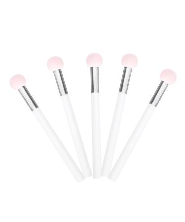 Housoutil 5pcs Concealer Brush Cosmetics Eye Brush Nose Shimmer Eyeshadow Eye Glitter Applicator Flash Suit Makeup Caboodle Powder Puff Do Not Eat Powder Small Mushroom Head Sponge