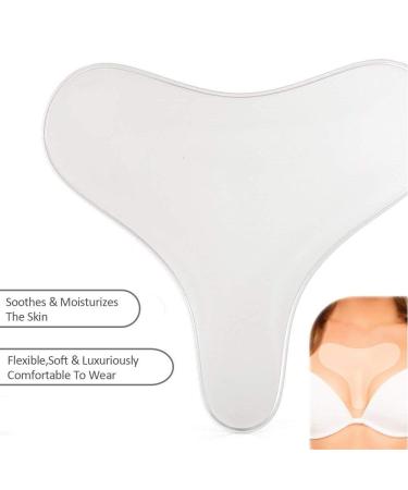 Premium Silicone Anti-Folded Cleavage Pads with Hyaluron - Reusable & Durable Breast Care Support - Buy Online on GoSupps.com