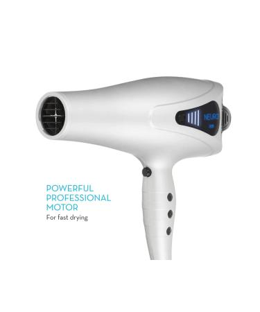 Neuro by Paul Mitchell Light Tourmaline Hair Dryer - Multiple Heat & Speed Settings Cool Shot Button - International Shipping Available - Buy Online on GoSupps.com