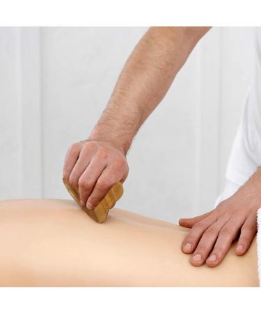 yueton 2PCS Sandalwood Gua Sha Board - Facial & Body Massage Tool for Tension Relief & Puffiness Reduction - International Shipping Available - Buy Online on GoSupps.com