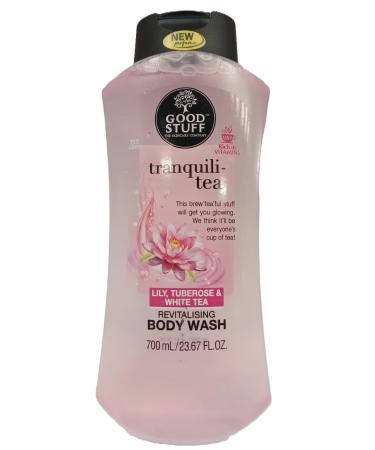 Good Stuff Tranquili-Tea Revitalising Body Wash 700 ml / 23.7 Fl.Oz with in anti-oxidants rich in rooibos tea.