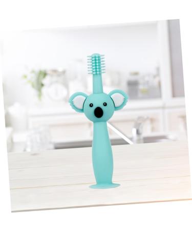 Alasum Baby Training Brush | Toddler Toothbrush with Silicone Teether & Soft Bristles Perfect for Early Dental Care - Buy Online on GoSupps.com