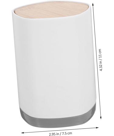 Bestonzon Easy Tooth Powder Organizer - Compact Storage Box for Dental Floss & Toothpicks | Home Kitchen Essential - Buy Online on GoSupps.com