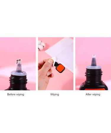 200 Eyelash Extension Adhesive Wipes - Nonwoven Nail Polish Removal Pads for Glue Cleaning Supplies - Buy Online on GoSupps.com