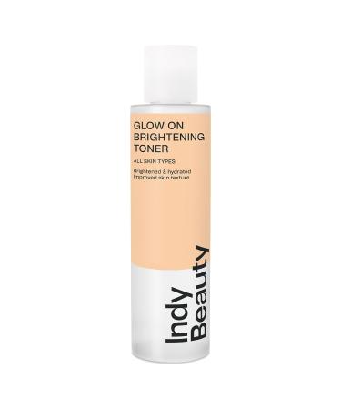 Brightening Face Toner with 4% Niacinamide Hyaluronic Acid & Kombucha - Hydrates & Targets Pores - Glow On Toner for Face - Vegan & Fragrance Free - Dermatologically Tested - Indy Beauty - 125ml - Buy Online on GoSupps.com