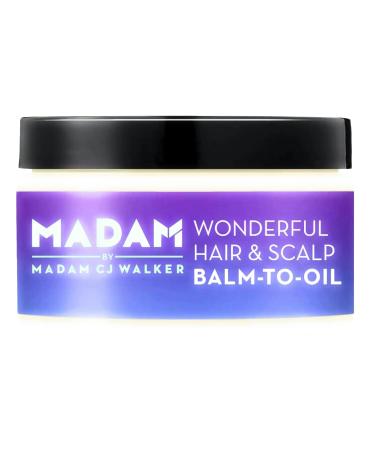 Madam CJ Walker Madam Wonderful Hair & Scalp Balm to Oil