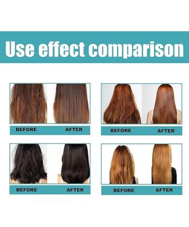 1/2/3/5Pcs Hair Straightener Cream Keratin Hair Treatment Straightener Protein Correcting Hair Straightening Cream Silk and Gloss Nourishing Smoothing for All Hair Types 60ml/2.03fl.oz (2pcs) - Buy Online on GoSupps.com