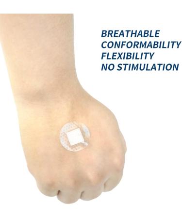 150pcs Clear Round Spot Adhesive Bandages - Breathable PE Material - 3 Boxes of 50 Count - Buy Online on GoSupps.com