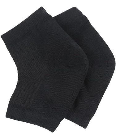 4 Pairs Gel Heel Socks - Moisturizing Open Toe Comfy Socks for Dry Cracked Skin Treatment - Buy Online on GoSupps.com