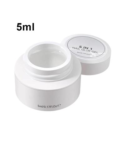 5-in-1 Glue for Hard Nails - Multi-purpose builder gel glue strong adhesion fast curing smooth long-lasting solution for nail extensions and sculpting repairing formula - Buy Online on GoSupps.com