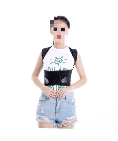 FOMIYES Posture Corrector Brace for Adults & Students | Adjustable Support Belt for Hunchback & Humpback | XL Black - Buy Online on GoSupps.com
