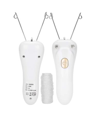 Buy Electric Epilator with USB Charging & Cotton Facial Thread - Pink & Gold | International Shipping Available - Buy Online on GoSupps.com