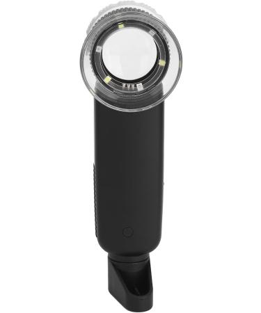 Illuminated Magnifier Adjustable Focal Length Double Layer Lens Anti Glaring 30X Lighted Magnifying Glass with Multifunctional Blade for Crafts Appreciation - Buy Online on GoSupps.com