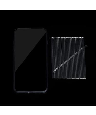 Doumneou 100 Pcs 4" Reusable Clear Acrylic Lollipop Sticks for Making Lollipops Cakes Candy Chocolates - Buy Online on GoSupps.com