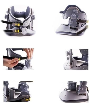Jlasdr Neck Protection - Cervical Spine Traction Support for Neck Pain Relief | Semirigid Pads | Comfortable Vertebrae Immobilizer | Fast US Shipping - Buy Online on GoSupps.com