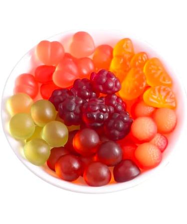 7 flavors Peeling fruit juice fudge white peach strawberry grape Litchi sugar soft candy Toffee 50% Juice Content gummy candy sweets Chewy gumdrop desserts (White Peach Flavor 300g(15bag)) White Peach Flavor 300g(15bag) - Buy Online on GoSupps.com