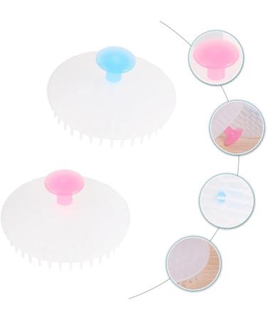 FOYTOKI 2pcs Shampoo Brush & Scalp Massager Tool - Perfect for Girls & Shower Use | International Shipping Available - Buy Online on GoSupps.com
