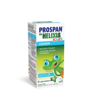 Helixia Prospan Children's Cough Syrup Ages 1 to 11 (200ml Large Size) (200ml)