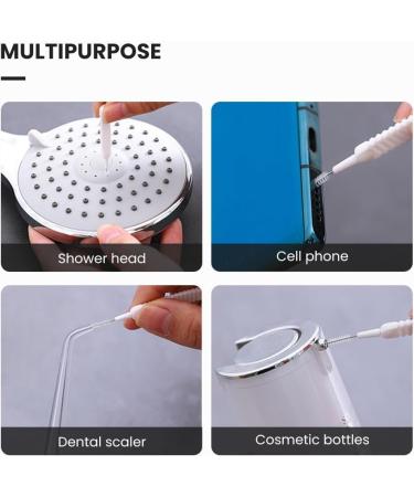 Shower Nozzle Cleaning Brush Tool Gap Hole Anti-Clogging Cleaning Brush Shower Head Cleaner Brushes Small Hole Shower Nozzle Cleaning Brush with Nylon Bristle Non-Slip Handle (50pcs) 10pcs - Buy Online on GoSupps.com