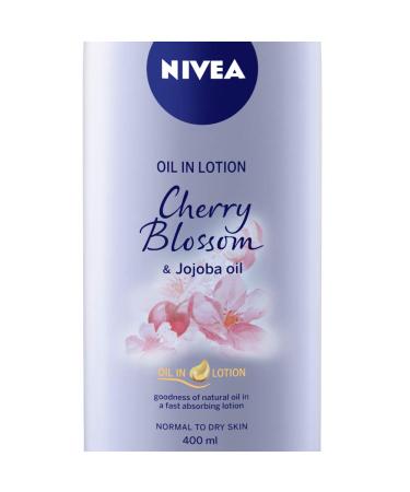 NIVEA Cherry Blossom & Jojoba Oil in Lotion 400ml - Moisturizing Body Lotion - Buy Online on GoSupps.com