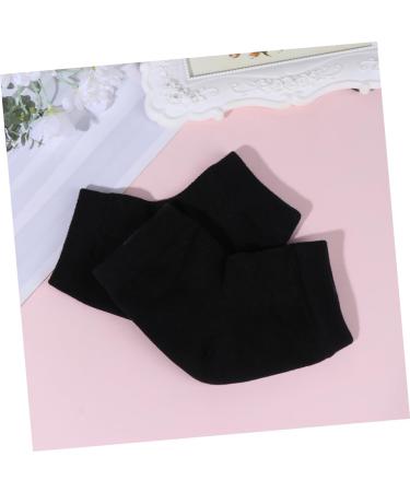 minkissy 1 Pair Foot Lotion Socks Open Toe Socks Back Foot Sleeve Features Socks for Women Silk Socks Spa Socks Women s Socks Womens Socks Ladies Socks Gel Socks Men and Women Gel Set Heel - Buy Online on GoSupps.com
