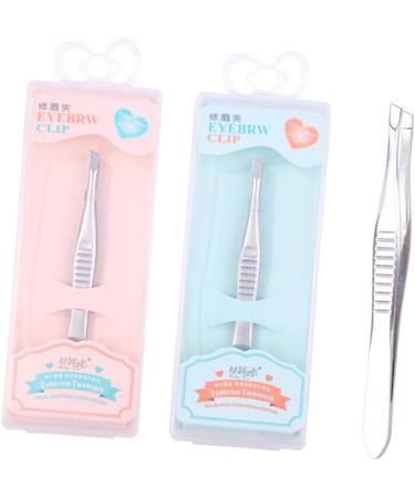 Beaupretty Make Up Tools Makeup Eyebrow tweezer Makeup Tool Bevel Eyebrow Clip Eyebrow clamp Eyebrow Pliers Eyebrow Pliers Makeup Orgnizer - Buy Online on GoSupps.com