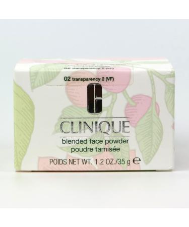 Clinique Blended Face Powder + Brush No. 02 Transparency 1.2 oz - Buy Online on GoSupps.com