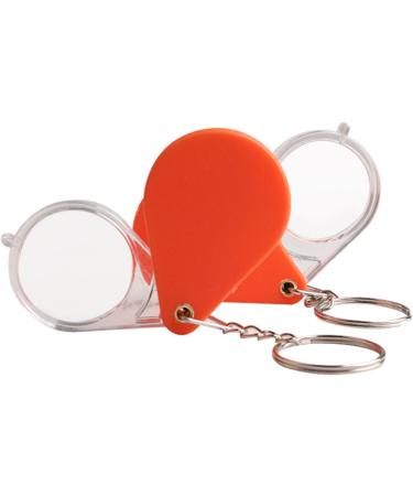 Small Magnifyingg Glass - Keychain | Magnifyingg Glass | Reading Magnifyingg Glass Folding for Old People Portable for Reading Handheld Folding - Buy Online on GoSupps.com