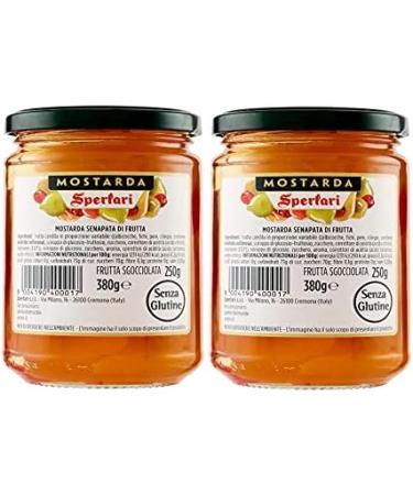  Sperlari Fruit mustard Cremona mustard Sperlari Fruit mustard - 2 packs of 380 g - 760 g  - Buy Online on GoSupps.com