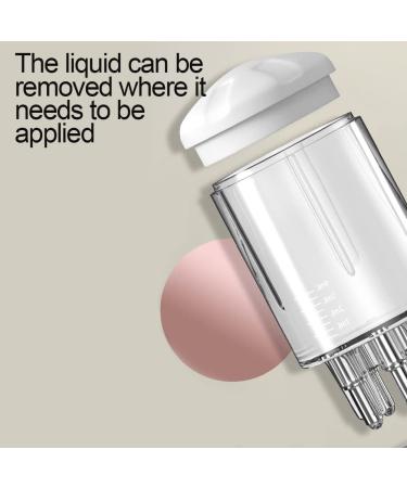 Kakalote Oil Applicator Bottle - Scalp & Hair Oil Applicator for Hair Growth | Hair Care Massager Comb - White - Buy Online on GoSupps.com