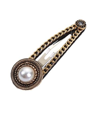 1pc Vintage Hair Clip for Girls with Bangs Side Hair Clip Accessories Punk (T)