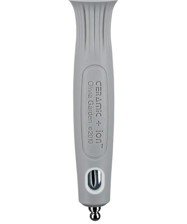 Olivia Garden Round Hair Brush Mega Ceramic + Ion 65mm - Antistatic Ceramic Body & Nylon Bristles for Perfect Styling - International Shipping - Buy Online on GoSupps.com