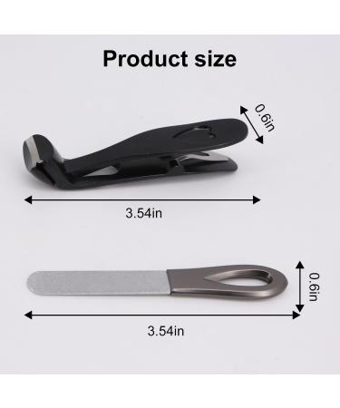 Nail Clippers for Thick Nails German Professional Toe Nail Cutter with Catcher Ultra Sharp Stainless Steel Toenail Clipper Set for Men Women Elderly Seniors Strong Heavy Duty for Thick Toenails - Buy Online on GoSupps.com