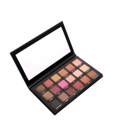 Fyearfly Makeup Eyeshadow Palette 18 Colors Eyeshadow Palette for Beginners Matte Pearlescent Water Resistant Eye Cosmetic Palette for Girls or Women