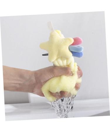 Beavorty 3pcs Infant Terry Cloth Wash Cloths - Absorbent Baby Towels for Bath and Face - Cartoon Hanging Washcloth Set - Buy Online on GoSupps.com