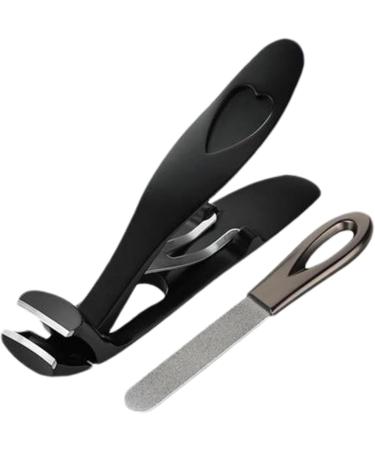 Thick Toe Nail Clippers - Nail clippers for seniors thick nail clipper for men nail clippers for thick toenails toe nail clippers stainless angle head nail clipper | foot nail clippers stainless Black Suit - Buy Online on GoSupps.com