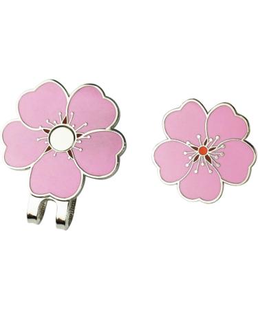 PINMEI Flower Golf Ball Marker with Hat Clip | Unique Gift for Golf Enthusiasts - Buy Online on GoSupps.com