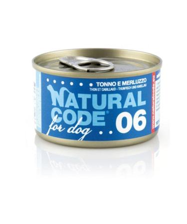 NATURAL CODE Dog 06 TUNA AND COD. 90GR