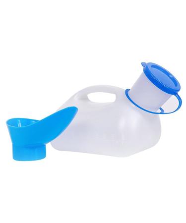 Mobile Toilet Potty Pee Urine Bottle Unisex Female Urinal Portable Plastic Material Easy Grip Handle 1000ML - Buy Online on GoSupps.com