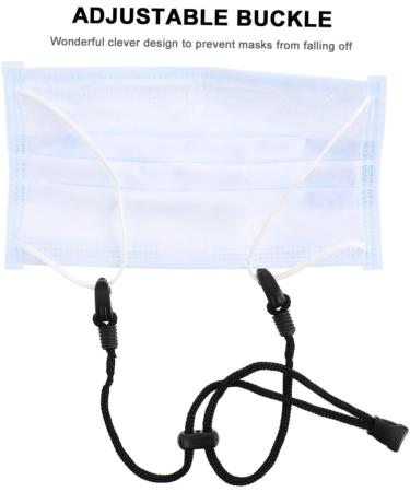 Minkissy 3-Pack Adjustable Mask Holder Strap & Lanyard - Multi-Functional Mask Extension Belt & Earrings Chain for Comfort & Style - Buy Online on GoSupps.com