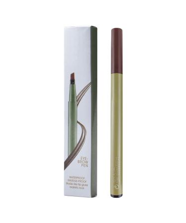 Eyebrow Pencil | Portable Travel Size Eyebrow for Easy Brow Defining Everyday Makeup Supplies for Home Gathering Dating Traveling Shopping Skoulazeo Dark Brown