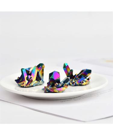 Natural Magic Natural Crystal Colorful Electroplating Cluster Rainbow Crystal Stone Home Decoration 1pcs (Size : 40-50) - Buy Online on GoSupps.com