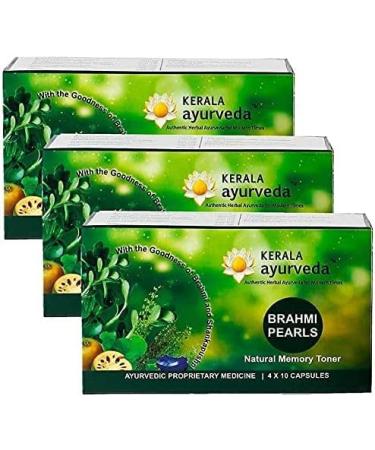 QURA QURA Brahmi Pearls Prakruthi Ginger Candy Pods 3 Packs of 40 Free Capsules with Every Order.